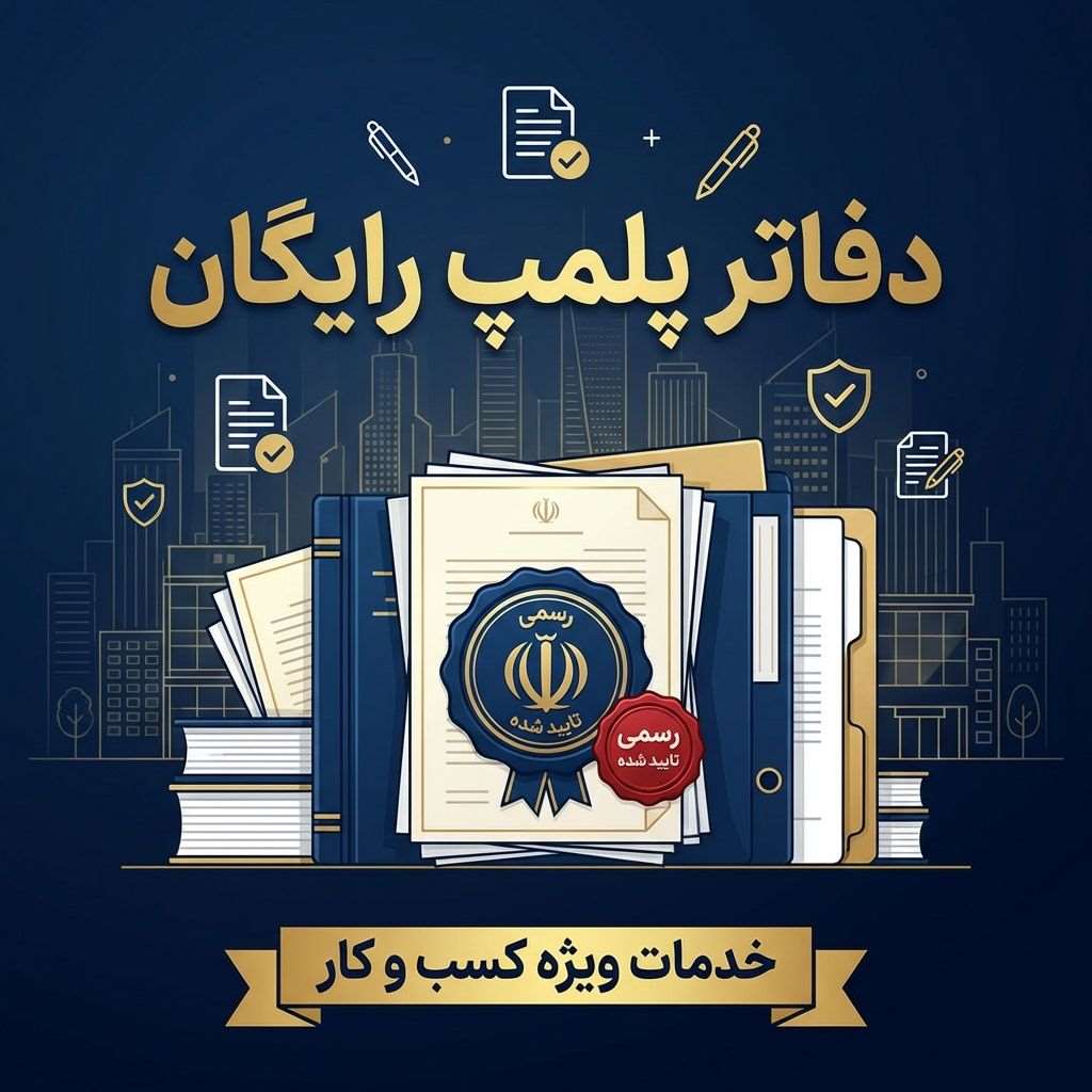 دفاتر پلمپ رایگان فقط در موسسه ثبت شرکت اهواز
